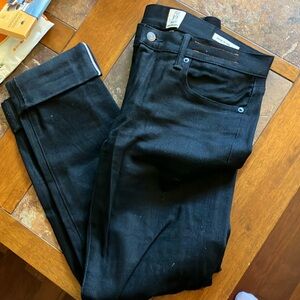 Hiroshi Kato The Pen Slim, Black Raw 10.5 oz, Size 31